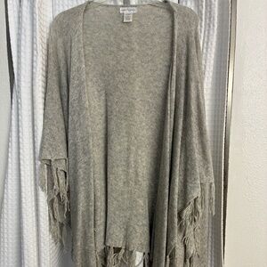 Sole Society Lambswool Fringed Wrap